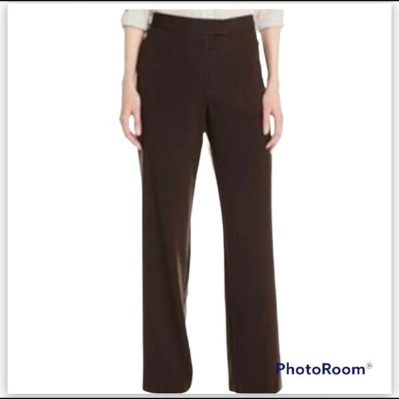 Sag Harbor brown pull on work pants - Picture 1 of 7